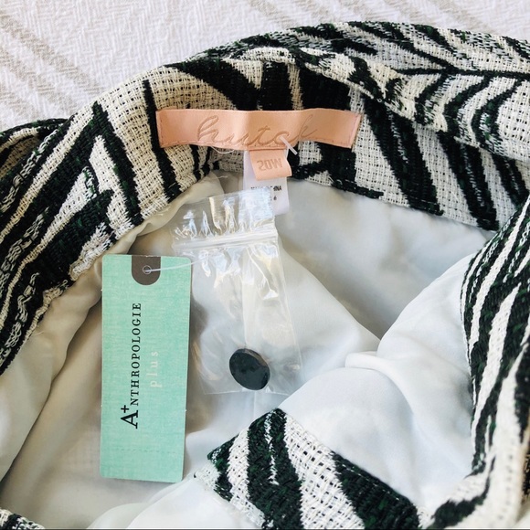 NWT Anthropologie Hutch Tropical Palm Fern Skirt - Picture 7 of 7